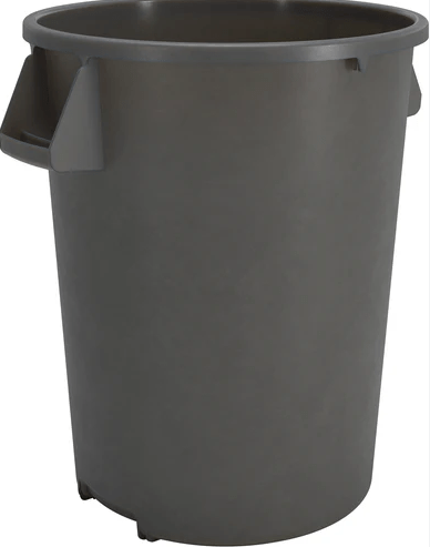 44GR Cresco - Resco 44 Gallon Trash Can - Enhanced SS & Equipment - Enhanced Equipment