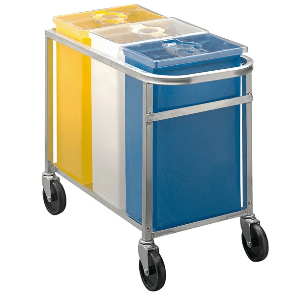 AMFC - 172123WELD Enhanced Mobile Cart for Ingredient Bins - Enhanced SS & Equipment - Enhanced Equipment