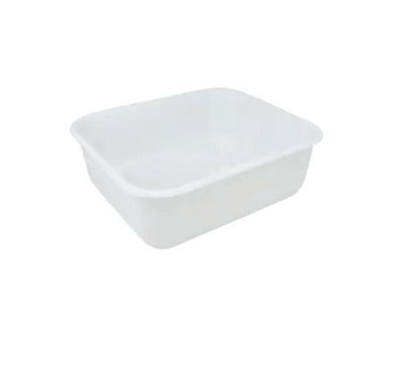 BB12WHT Cresco Resco Bus box 1/2 size, white - Cresco Resco Smallwares - Enhanced Equipment