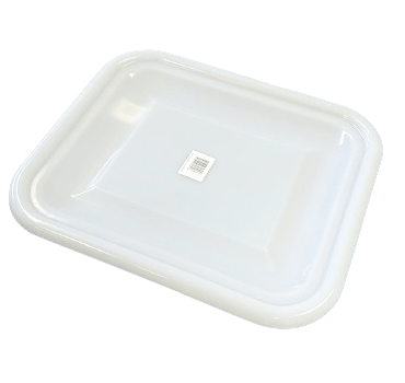 BBLID12WHT Enhanced Bus Box Lid 1/2 Size, White - Enhanced Smallwares - Enhanced Equipment