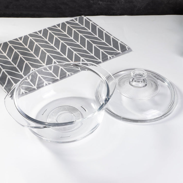 BJW202 - 3 Enhanced 9.4 Liter Glass Pot with Lid - Enhanced Glassware - Glassware - Enhanced Equipment