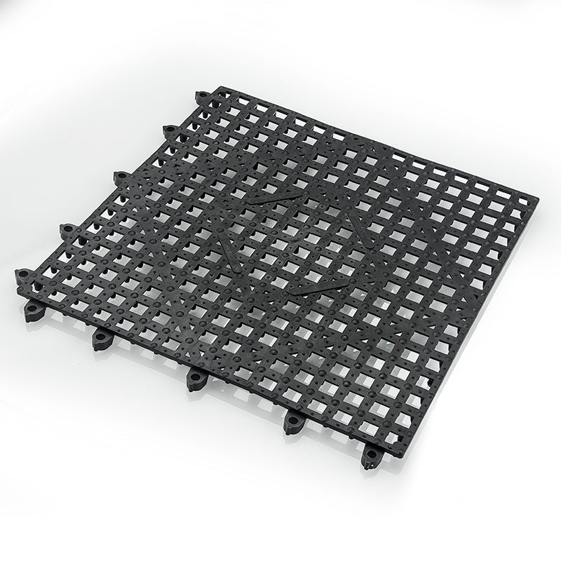 BM1212BK Cresco Resco Bar mat 12"x12\" interlocking, black - Cresco Resco Smallwares - Enhanced Equipment