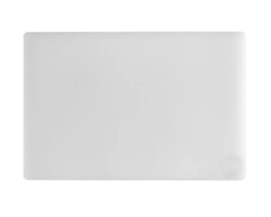 CB181212WH Cresco Resco Cutting Board 18" L x 12" W x 1/2" H, White - Enhanced Smallwares - Enhanced Equipment