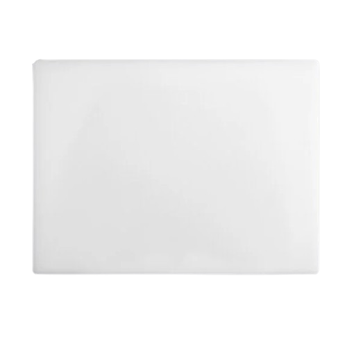 CB241875WH Cresco Resco Cutting Board 24" L x 18" W x 3/4" H, White - Enhanced Smallwares - Enhanced Equipment