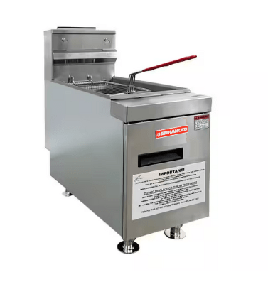 CTF - 2 Enhanced 25 Lb. Gas Countertop Fryer - Enhanced Gas Equipment - Fryer - Enhanced Equipment