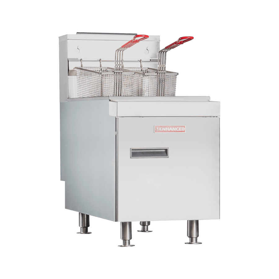 CTF - 3 Enhanced Countertop Fryer - Enhanced Gas Equipment - Fryer - Enhanced Equipment