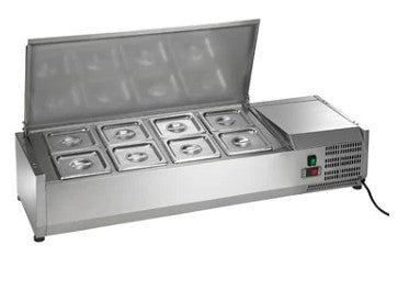 CTSP - 48 - 15G - HC Countertop refrigerated sandwich/toppings station 48" W x 15" D - Enhanced Refrigeration - Enhanced Equipment