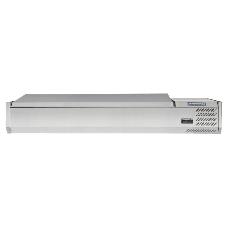 CTSP - 60 - 15 - HC Enhanced 60" Countertop Refrigerated Topping Stations - Enhanced Refrigeration - Refrigeration - Enhanced Equipment