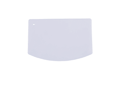 DSP - 5.5 Cresco Resco Dough Scrapers, Plastic, 5 - 1/2" x 3 - 3/4" - Enhanced Smallwares - Enhanced Equipment