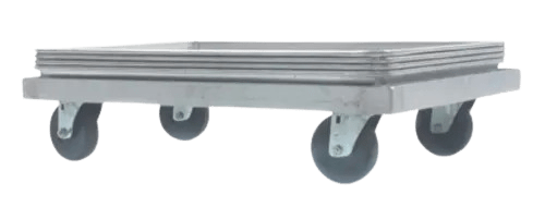 E - ABPD - 1826 Enhanced Bun Pan Dolly 26" Bun Pans, Aluminum - Enhanced SS & Equipment - Enhanced Equipment