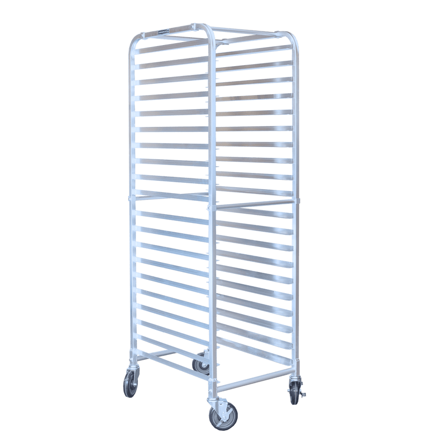 E - ALU - R20 Enhanced Bun pan rack, 20 slots, aluminum, Knock Down - Enhanced Stainless Steel - Enhanced Equipment