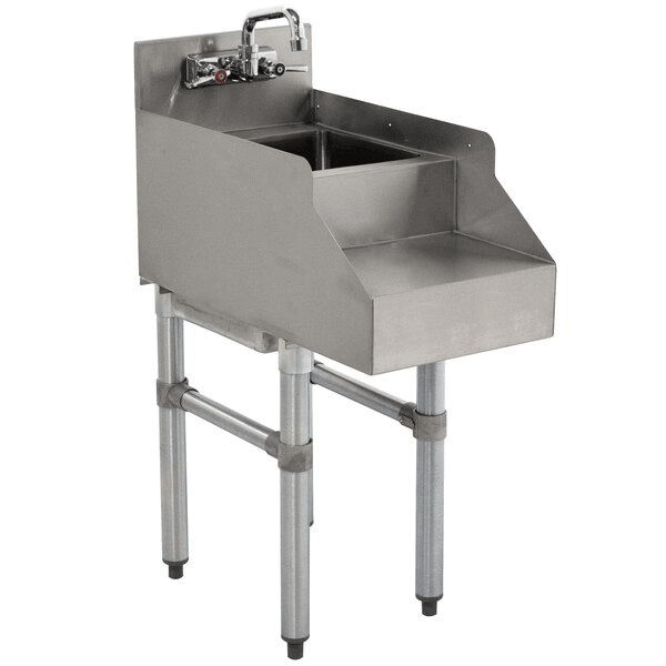 E - BSDS - 2315 Enhanced Blender station 23"X15"X30"H with 3" backsplash - Enhanced SS & Equipment - Enhanced Equipment
