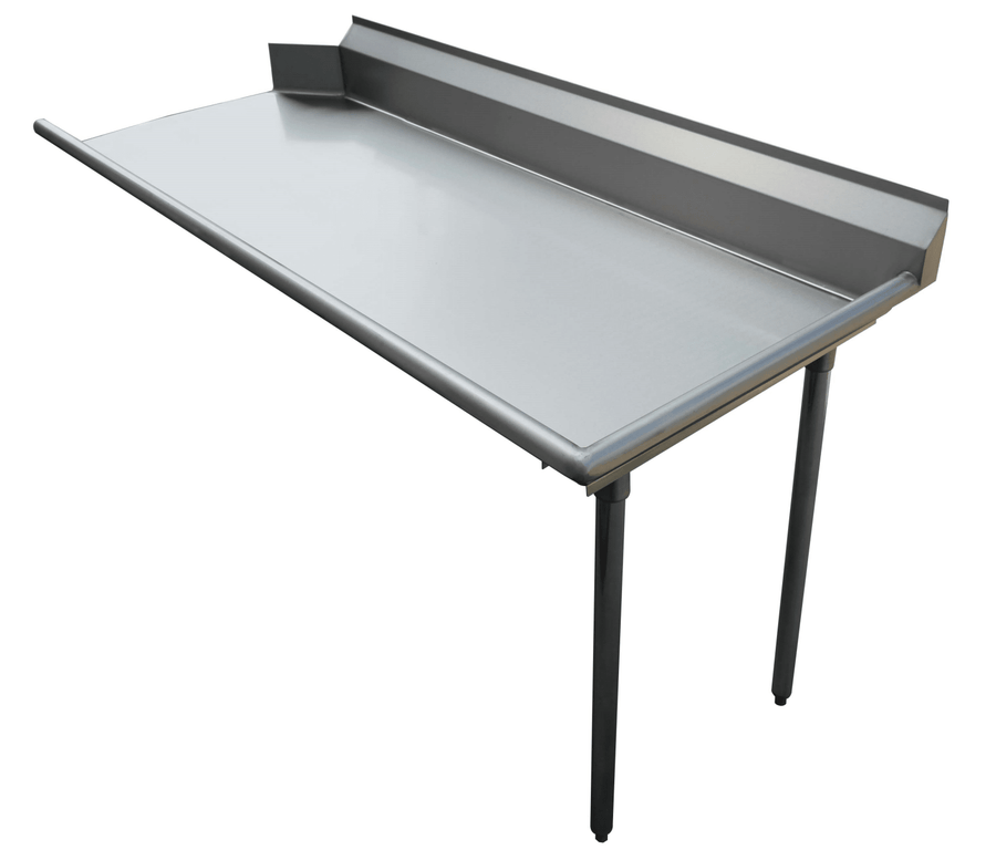 E - CDT - 30R Enhanced Clean Dish Table 30"D x 30"W, Right Side - Enhanced SS & Equipment - Enhanced Equipment