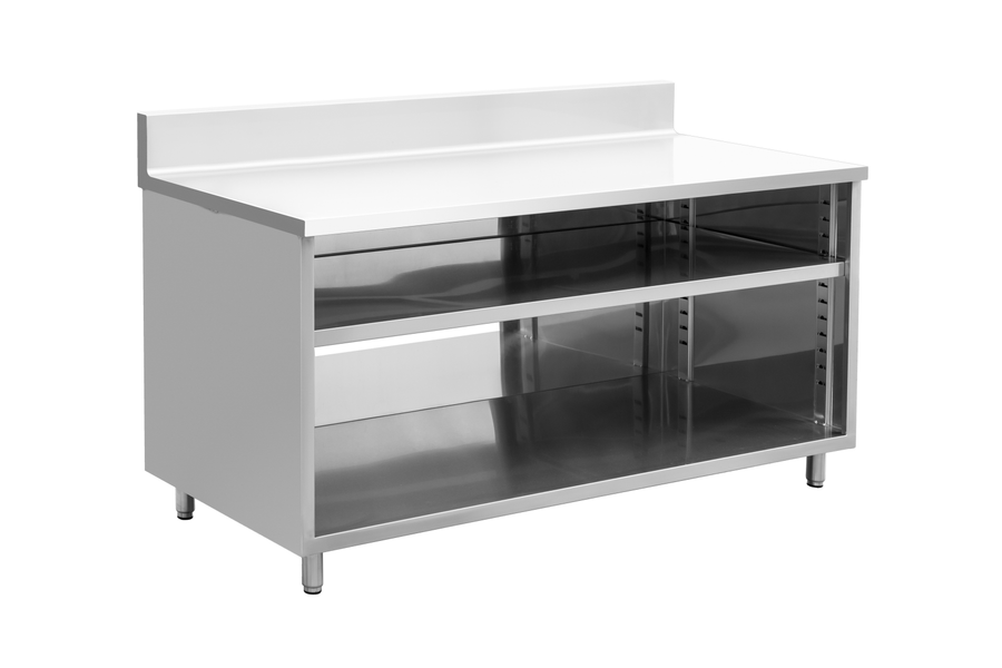 E - COF - 2460 - 4B416 Enhanced Stainless steel cabinet 24"X60"X36"H - Enhanced SS & Equipment - Enhanced Equipment