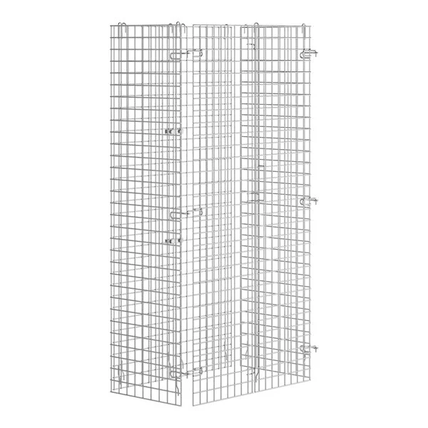 E - CWSC - 1860 Enhanced Security cage chrome 18x60x67 H Kit - Enhanced SS & Equipment - Enhanced Equipment