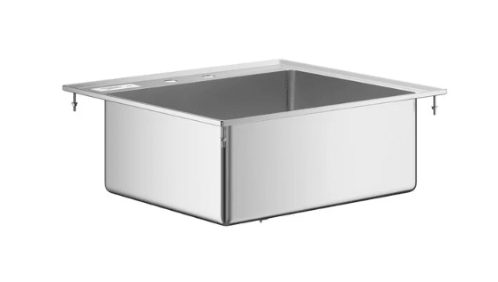 E - DIS - 1C141610 - SG Enhanced 17" x 21" Drop - In Sink with Splash Guards - Enhanced SS & Equipment - Enhanced Equipment