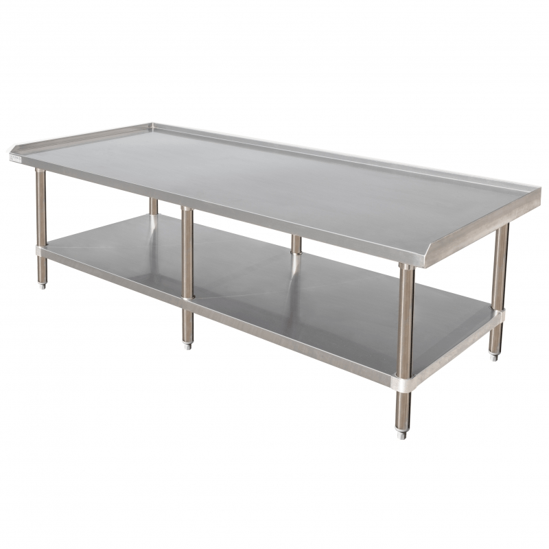 E - ESG - 3060 - 316 Enhanced 60" Equipment Stand with Galvanized Undershelf - Enhanced SS & Equipment - Enhanced Equipment