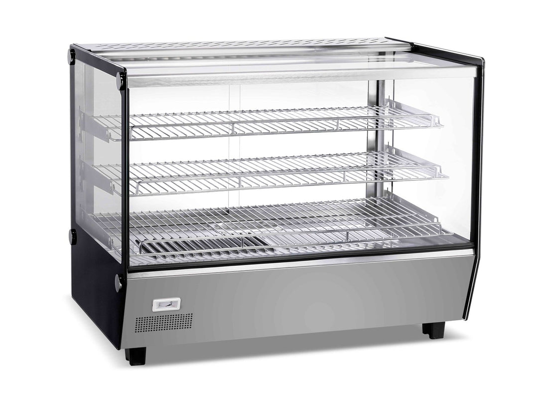 E - HW - 160 Enhanced 33" Countertop Hot Food Showcase with 3 Adjustable Shelves - Enhanced Display Cases - Warmers - Enhanced Equipment