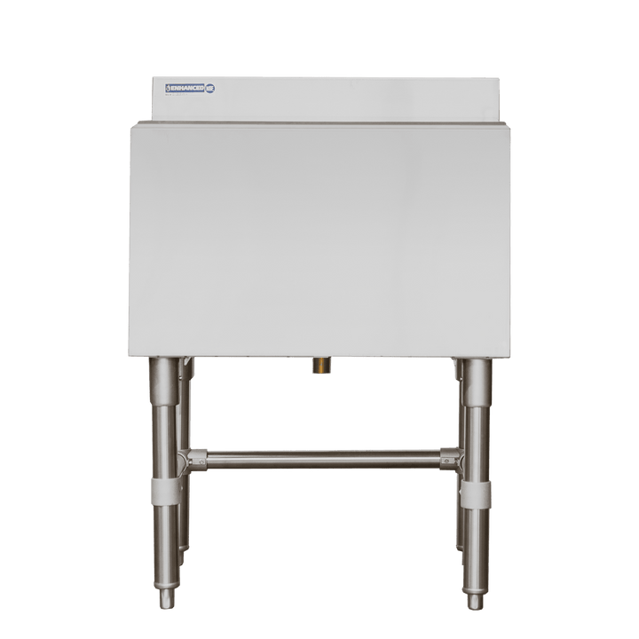 E - IB183612 Enhanced 36" Ice Bin Only with 3" Backsplash - Enhanced SS & Equipment - Bar Equipment - Enhanced Equipment
