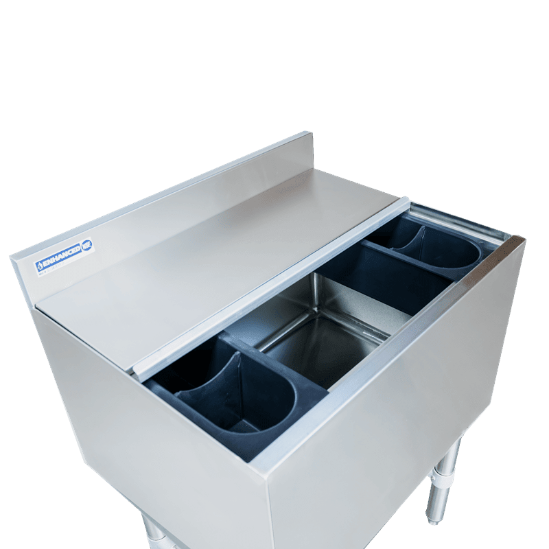 E - IB212412 Enhanced 24" Ice Bin Only - Enhanced SS & Equipment - Enhanced Equipment