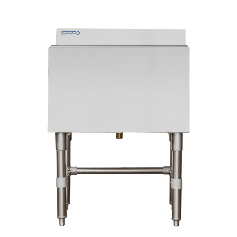 E - IB212412 Enhanced 24" Ice Bin Only - Enhanced SS & Equipment - Enhanced Equipment