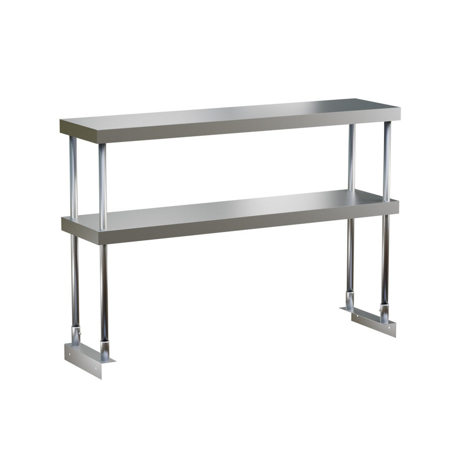 E - OSDA - 1248 OSD - 1248 Enhanced Double over shelf, adjustable, 12"x48\" Stainless Steel - Enhanced Stainless Steel - Enhanced Equipment
