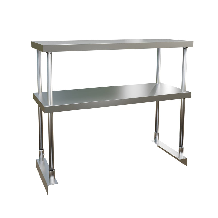 E - OSDA - 1436 OSD - 1436 Enhanced Double over shelf, adjustable, 14"x36\" Stainless Steel - Enhanced Stainless Steel - Enhanced Equipment