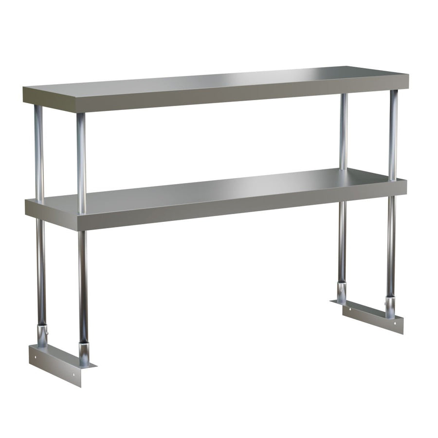 E - OSDA - 1448 OSD - 1448 Enhanced Double over shelf, adjustable, 14"x48\" Stainless Steel - Enhanced Stainless Steel - Enhanced Equipment