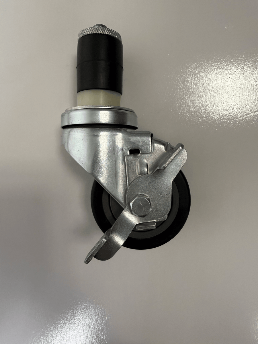 E - PPPUPESC - 3SB Enhanced 3" Casters with Brakes - EA - Enhanced SS & Equipment - Enhanced Equipment