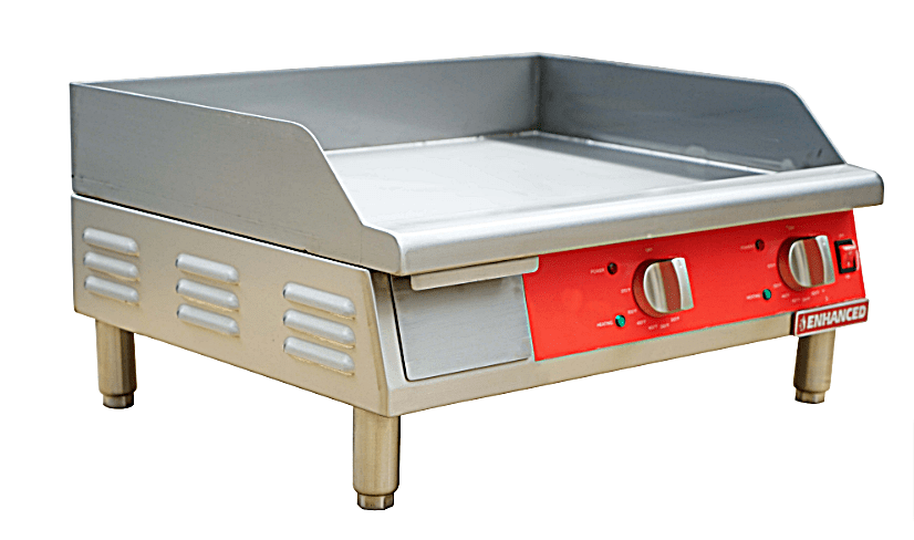 E - SECG3B - 36 Enhanced Griddle 36" Electric with 3ea thermostatic controls 208/240V/60Hz, 1 phase electric, 7,500 - 10,000W T - Enhanced SS & Equipment - Enhanced Equipment