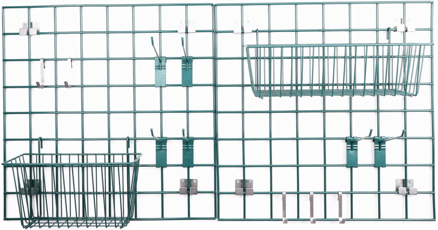E - WMTGRID Enhanced Wall Mount Food Prep/Drying Station - Enhanced Wire Shelving - Shelving Wire - Enhanced Equipment