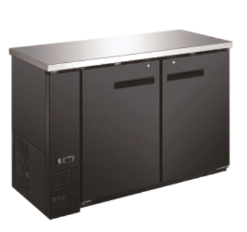 EBB - 2F - HC Back Bar cooler 27" D - Enhanced Refrigeration - Enhanced Equipment
