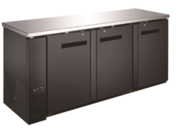 EBB - 4F - HC Enhanced 90" Refrigerated Back Bar Cooler - Enhanced Refrigeration - Enhanced Equipment