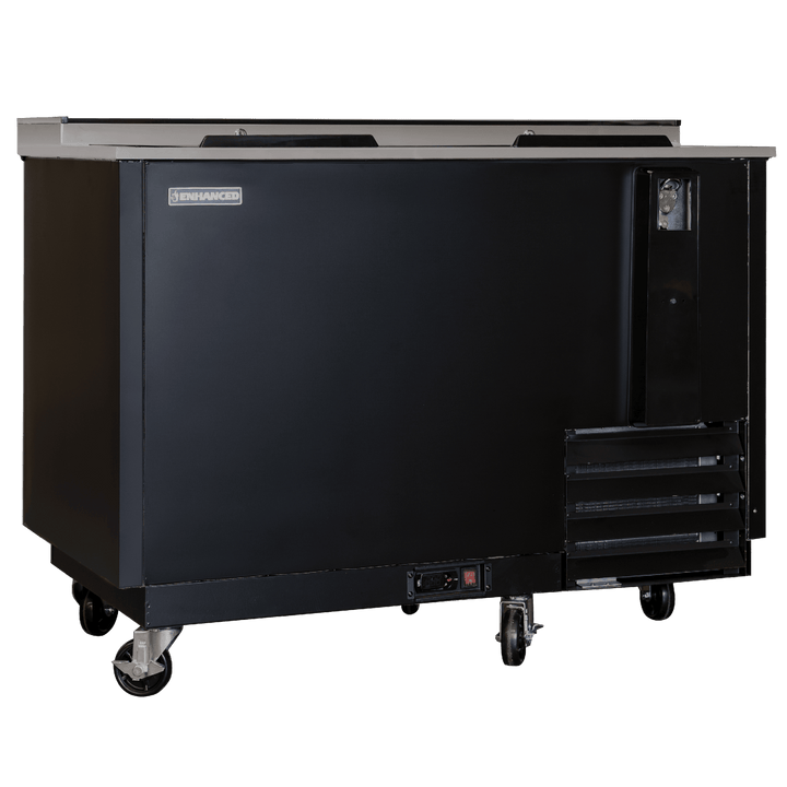 EBC - 50 - HC Bottle Cooler Refrigerator 50" wide - Enhanced Refrigeration - Enhanced Equipment
