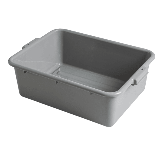EBT - 2015 - 5GY Cresco Resco Bus Tub, 20" x 15" x 5\" grey - Cresco Resco Smallwares - Enhanced Equipment