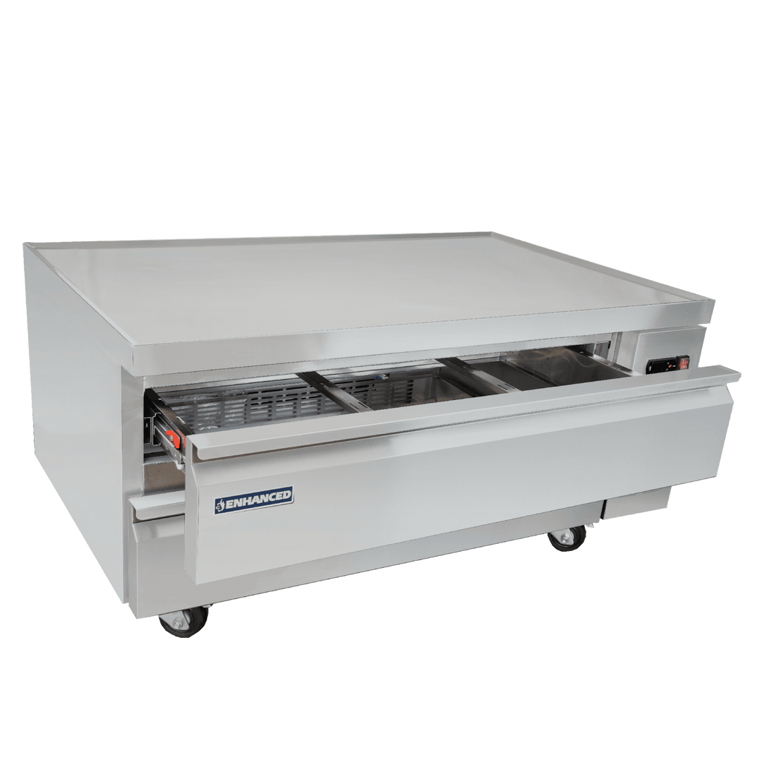 ECB - 52 - HC Enhanced 52" Refrigerated Chef Base - Enhanced Refrigeration - Refrigeration - Enhanced Equipment