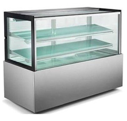 ECD - 71 - 2 - HC 60" Cake Display Case Refrigerator - Enhanced Refrigeration - Enhanced Equipment