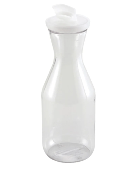 ED - 1 - 1/2L Cresco Resco Decanter w/Lid, 1 - 1/2 liter, PC, Clear - Enhanced Smallwares - Enhanced Equipment