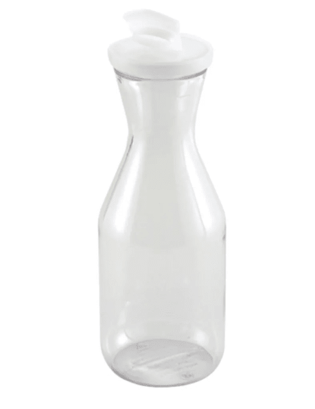 ED - 1L Cresco Resco Decanter w/lid, 1 liter, PC, clear - Cresco Resco Smallwares - Enhanced Equipment