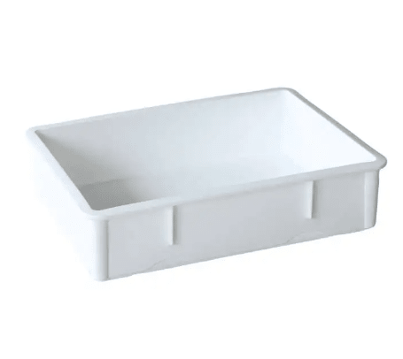 EDB6W DBOX - 6 Cresco Resco Dough Box, 25 - 1/2"x17 - 1/2"x6\" white - Cresco Resco Smallwares - Enhanced Equipment