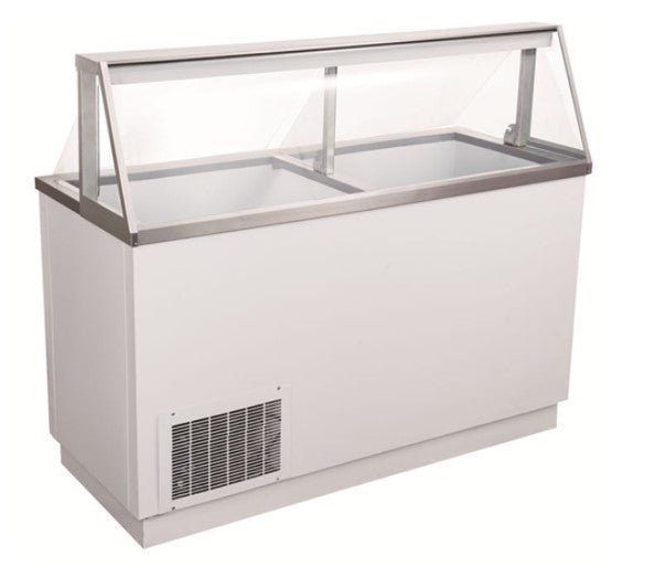EDC - 88 - HC Enhanced Dipping cabinet 88" White exterior - Enhanced Refrigeration - Enhanced Equipment