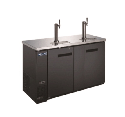 EDD - 3 - HC Enhanced Draft Beer Dispenser, 2 - Towers - Enhanced Refrigeration - Enhanced Equipment