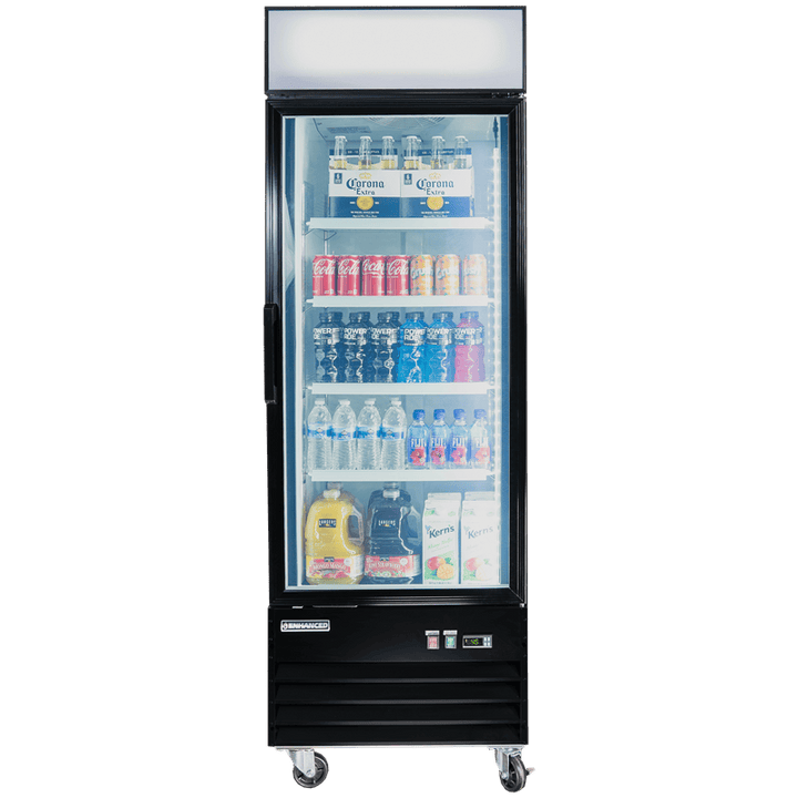 EDGM - 19R - HC Enhanced Merchandiser Refrigerator 1 - Glass door - Enhanced Refrigeration - Enhanced Equipment