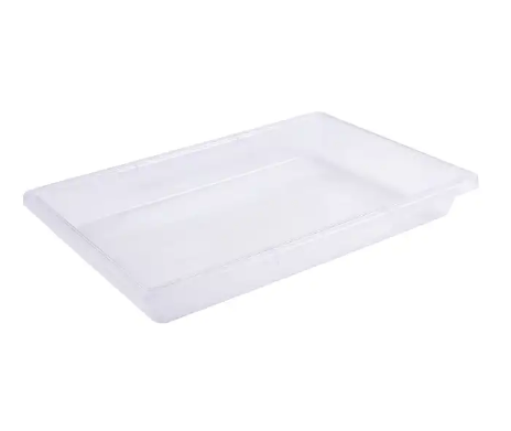 EFB12183T Cresco Resco Food Storage Box 12" L x 18" W x 3" H, Translucent - Enhanced Smallwares - Enhanced Equipment