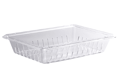 EFBD18265T Cresco Resco Colander 18x26x5 for Food Storage Box, Translucent - Cresco Resco Smallwares - Enhanced Equipment