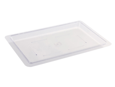 EFBL1826T Cresco Resco Lid for Food Storage Box 18" x 26\" Translucent - Enhanced Smallwares - Enhanced Equipment