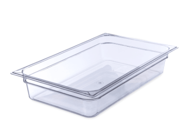 EFP14C Cresco Resco Food Pan Full 4" Deep, clear - Cresco Resco Smallwares - Enhanced Equipment