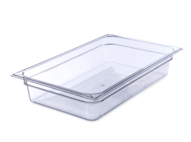 EFP14C Cresco Resco Food Pan Full 4" Deep, Clear - Enhanced Smallwares - Enhanced Equipment