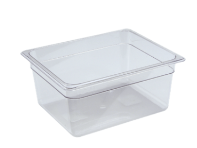 EFP26C Cresco Resco Food Pan 1/2 - 6" Deep, Clear - Enhanced Smallwares - Enhanced Equipment