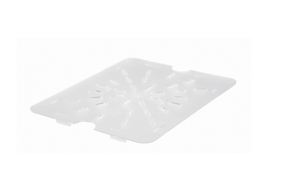 EFPD20C Cresco Resco Drain Shelf 1/2 sz, clear - Cresco Resco Smallwares - Enhanced Equipment